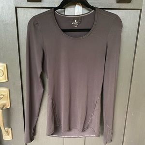 Athleta Long Sleeve Shirt—XXS—Black